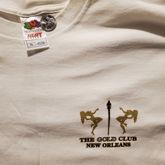 New Orleans Gold Club Tshirt - Picture 2 of 6